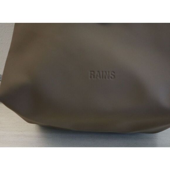 RAINS 13870 Unisex One Size Wood Brown Waterproof Rucksack Bucket Backpack - Picture 12 of 16